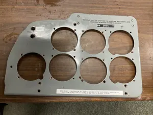 Beechcraft Baron Floating Panel Assy P/N 96-324123-1